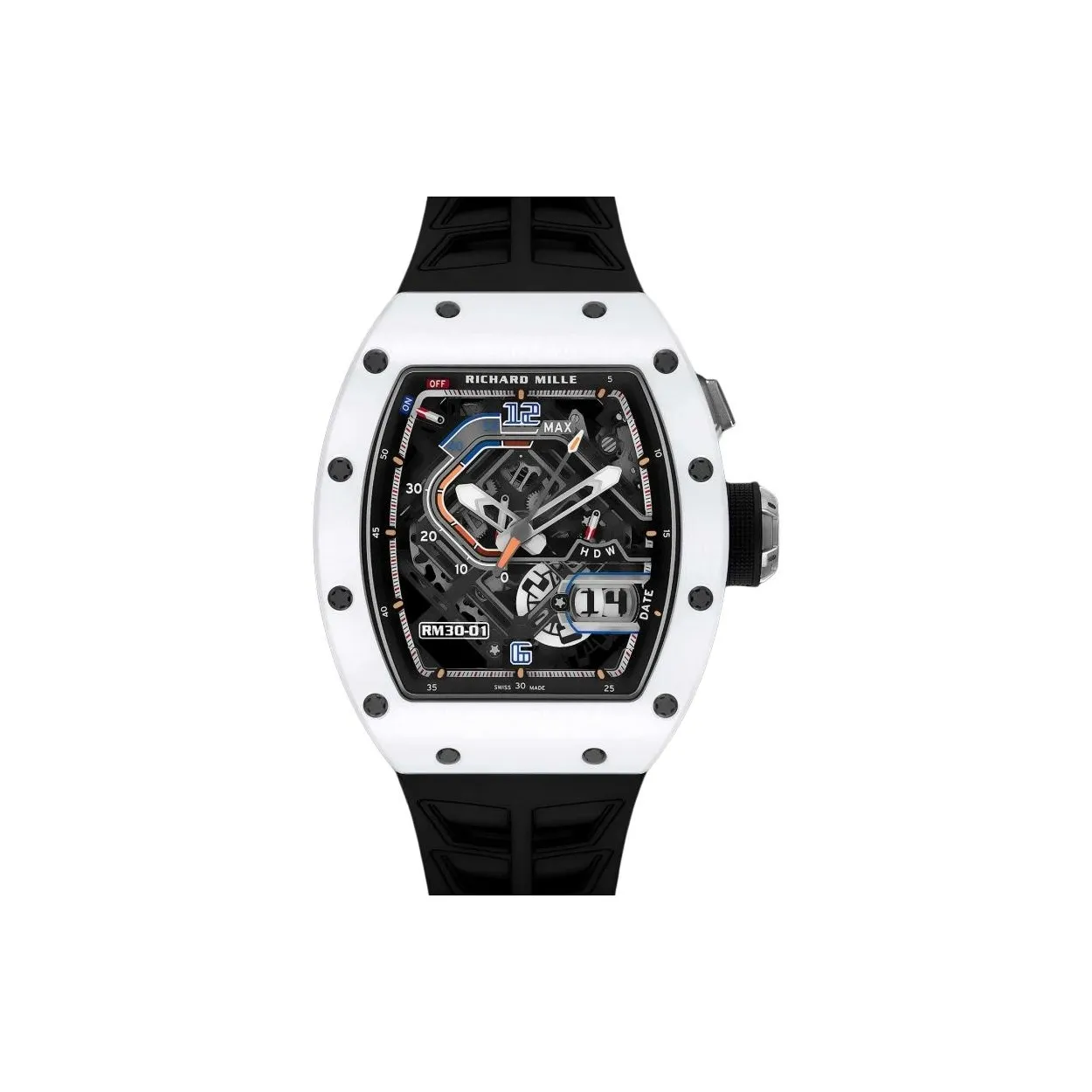 Richard Mille 2024 Pre owned Rm 30 01 Declutchable Rotor 49mm