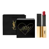 골드 바 N°21 빈티지 트루 레드 2.2g + YSL 쇼핑백 + 블랙 골드 선물 포장