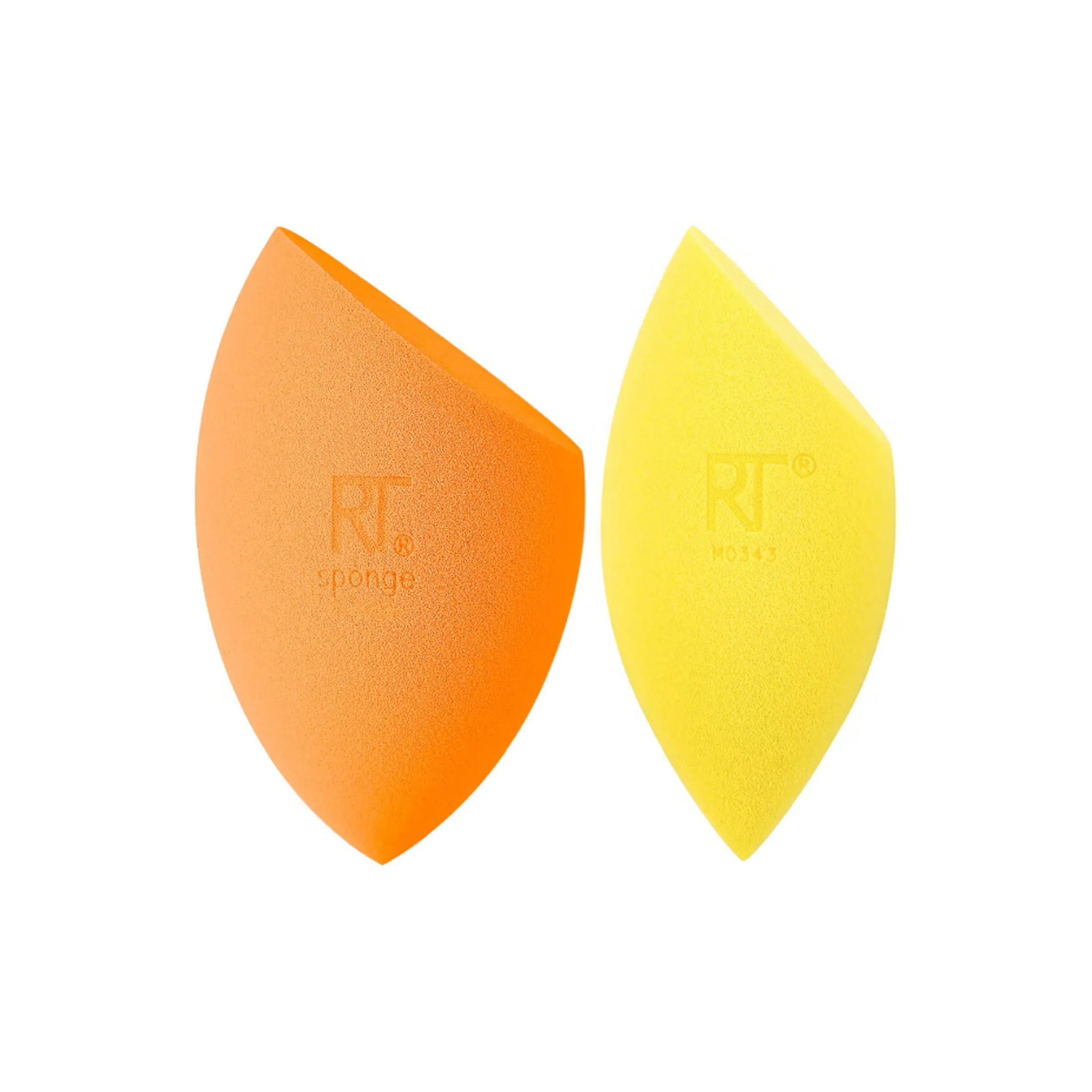 Real Techniques Miracle Консилер для основания Мягкая губка Апельсин + Желтый