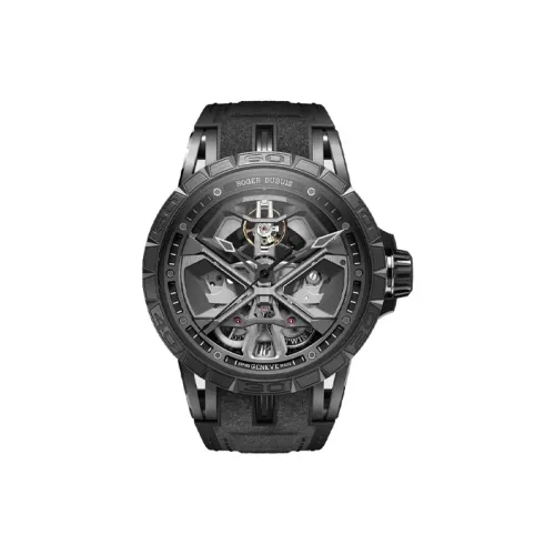Roger Dubuis Механический Движение Мужские Kings Racing Series Часы 45 мм С вырезом