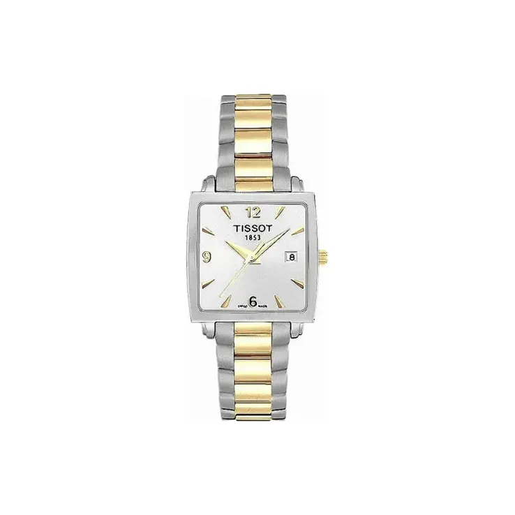 Tissot Автоматический Механический Movement Женские Charm Time Series Часы 24,5 мм Серебряные