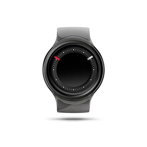 ZIIIRO Zero Century Bangle Collection Кварцевый механизм Женские часы Часы Черный циферблат Корпус из нержавеющей стали