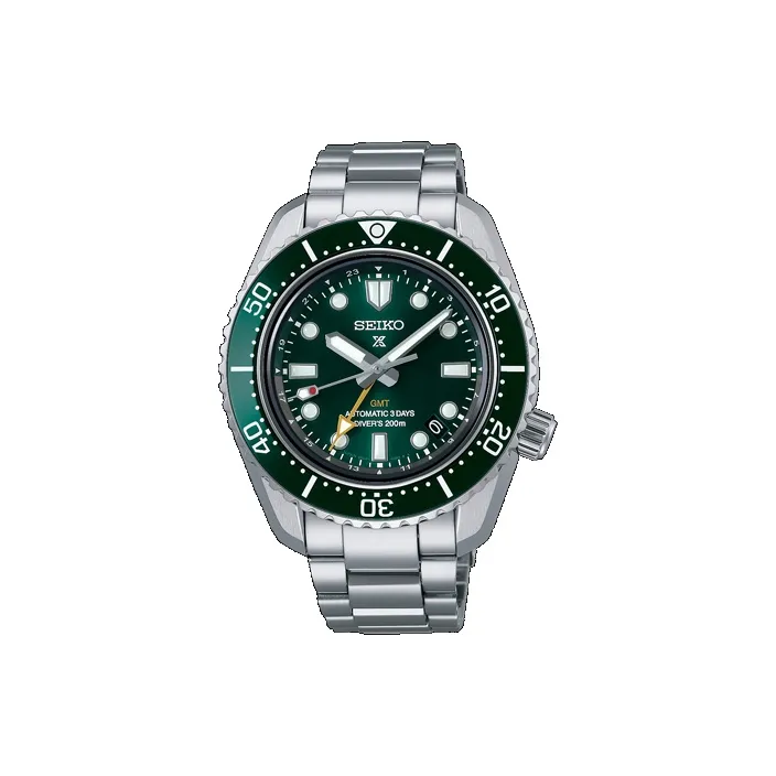 SEIKO Prospe Mechanical Movement Stainless Steel Strap Watch Men's Watch Green Dial