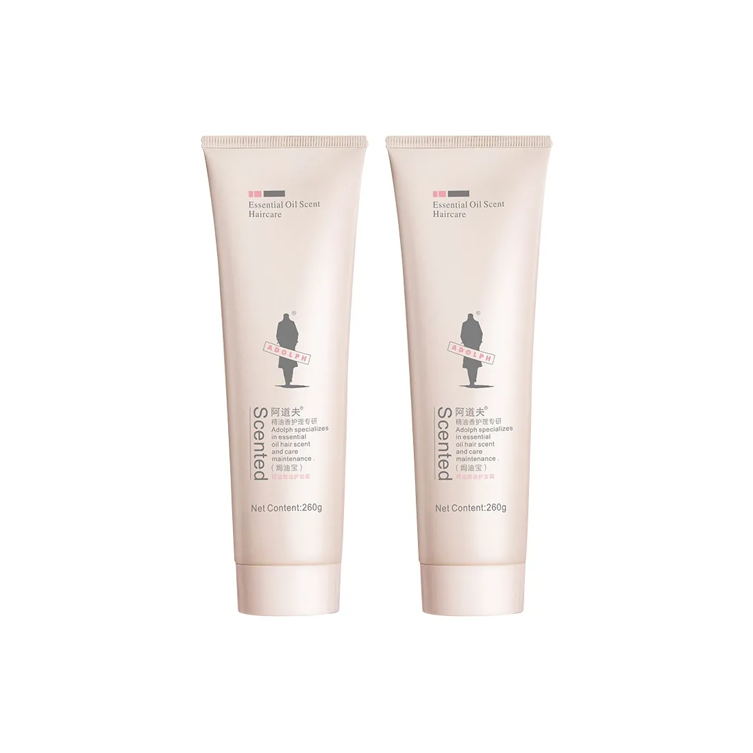 Adolph Уход за волосами Масляное лечение Маска для волос Сглаживание Контроль пушистости Увлажнение Ароматический 260 мл *2 260 г