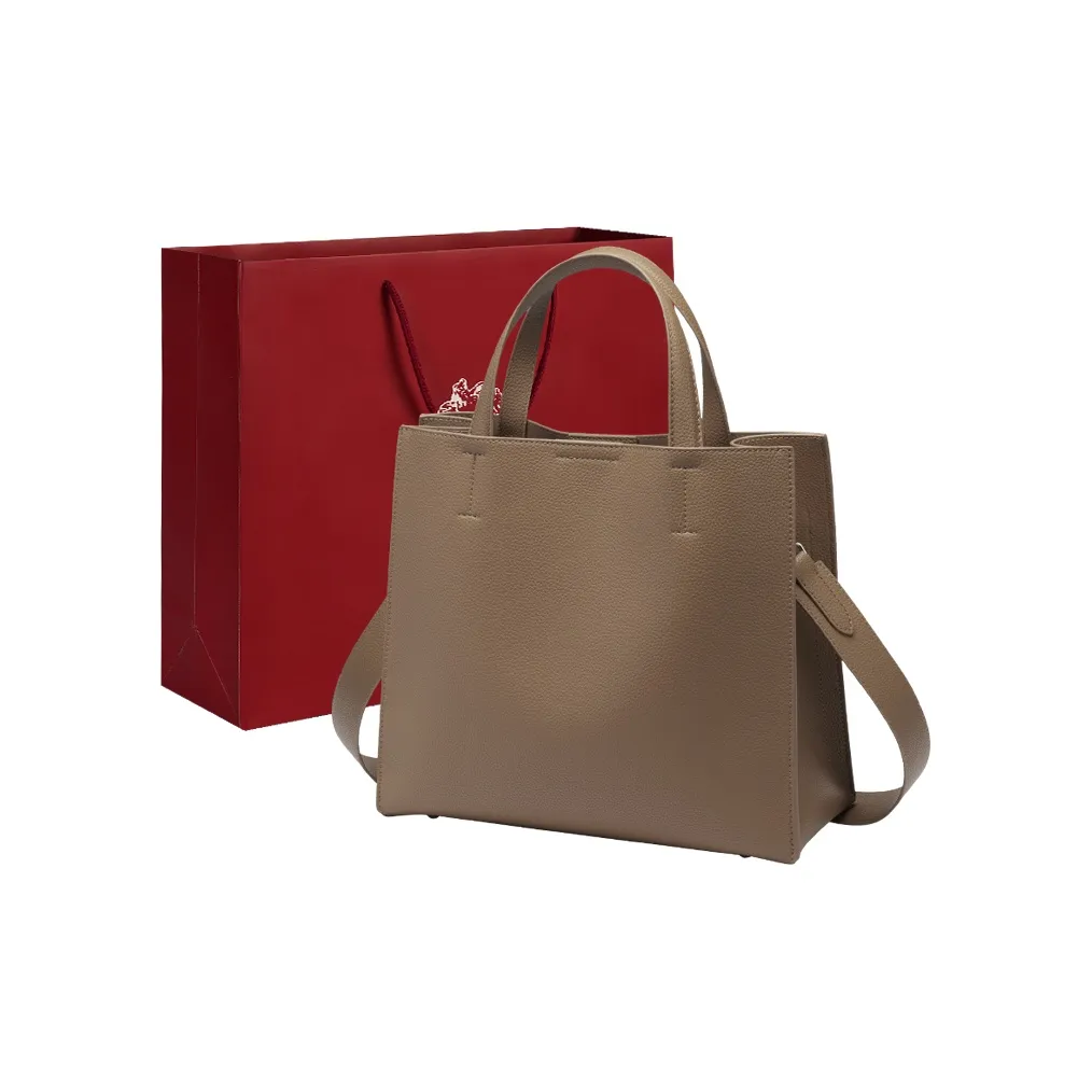 LAORENTOU Коровья кожа с синтетической кожей подмышечная сумка через плечо портативный тоут ведрообразная сумка женская