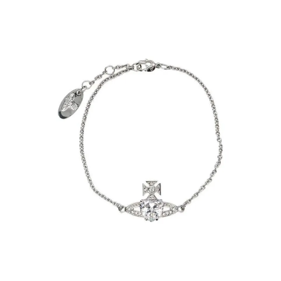 Вивьен Вествуд Brass Bracelets Женские Серебряные