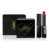스몰 블랙 스트라이프 N°302 스킨톤 톤 카메오 브라운+YSL 쇼핑백+블랙 골드 선물 포장