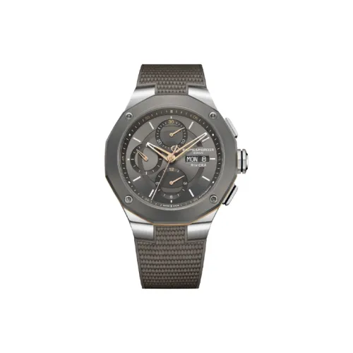 Baume & Mercier Автоматический Механический Movement Мужские Часы Rivera Series 43,06 мм Серый
