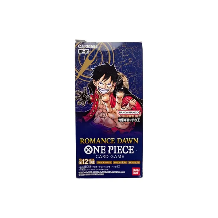 BANDAI One Piece Character One Piece Collection Top Row Battle Card Holder Expansion Pack IP/Anime Cards 1 Box