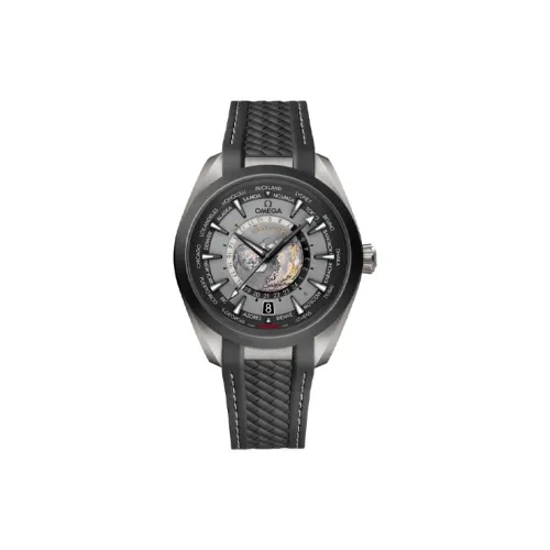 OMEGA Автоматический Механический Movement Мужские AQUA TERRA 150 метров Часы 43 мм Серый