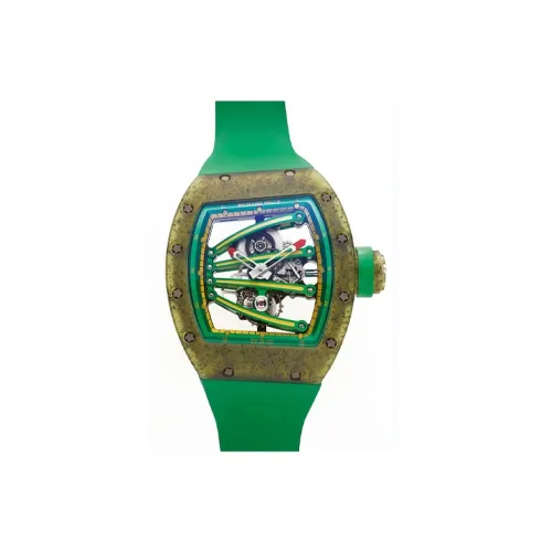 RICHARD MILLE Ручной Механический Движение Мужские Часы 50,24мм*42,7мм Вырезанный