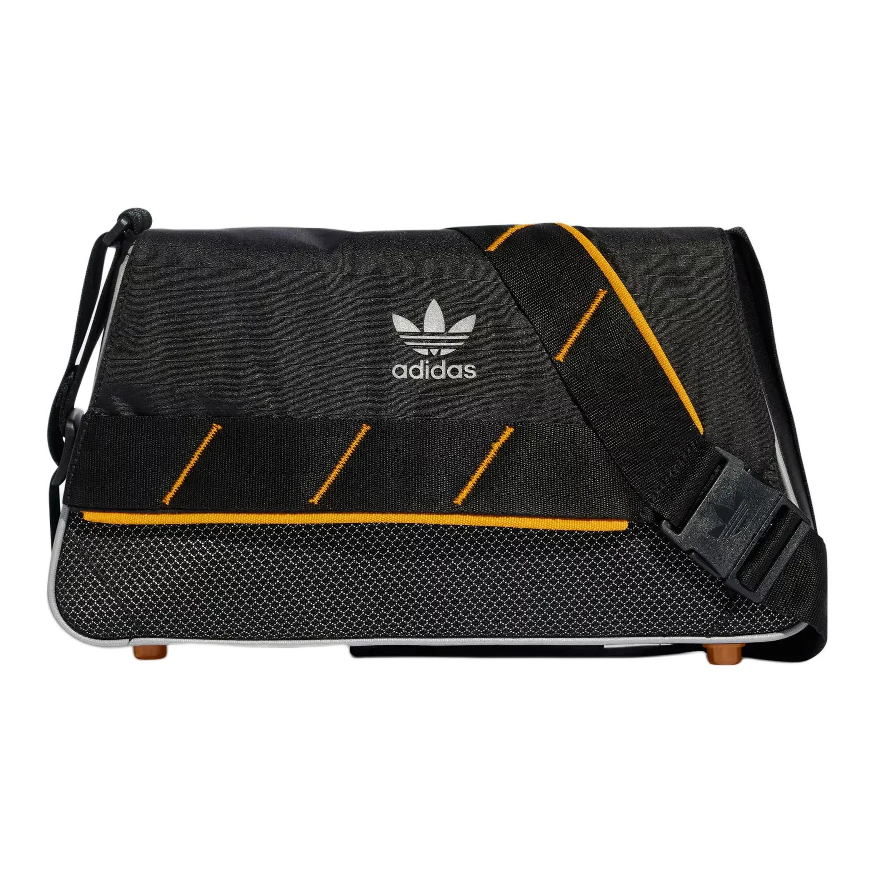 Adidas Переработанный полиэстер Сумка через плечо Стандартная Унисекс Черная