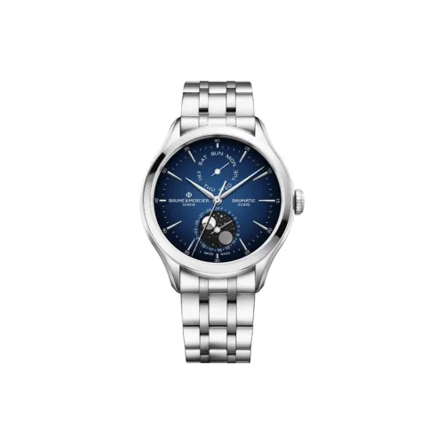 Baume & Mercier Автоматический Механический Movement Мужские Часы Creighton Collection 42 мм Синие
