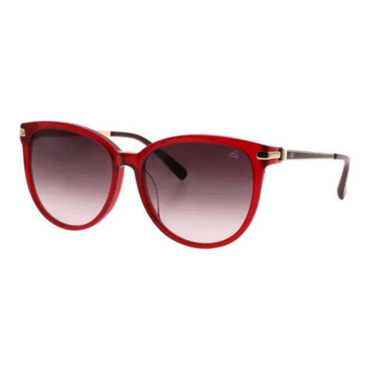 PORTS Пластиковая оправа Металл OVAL SUNGLASSES Женские Красный