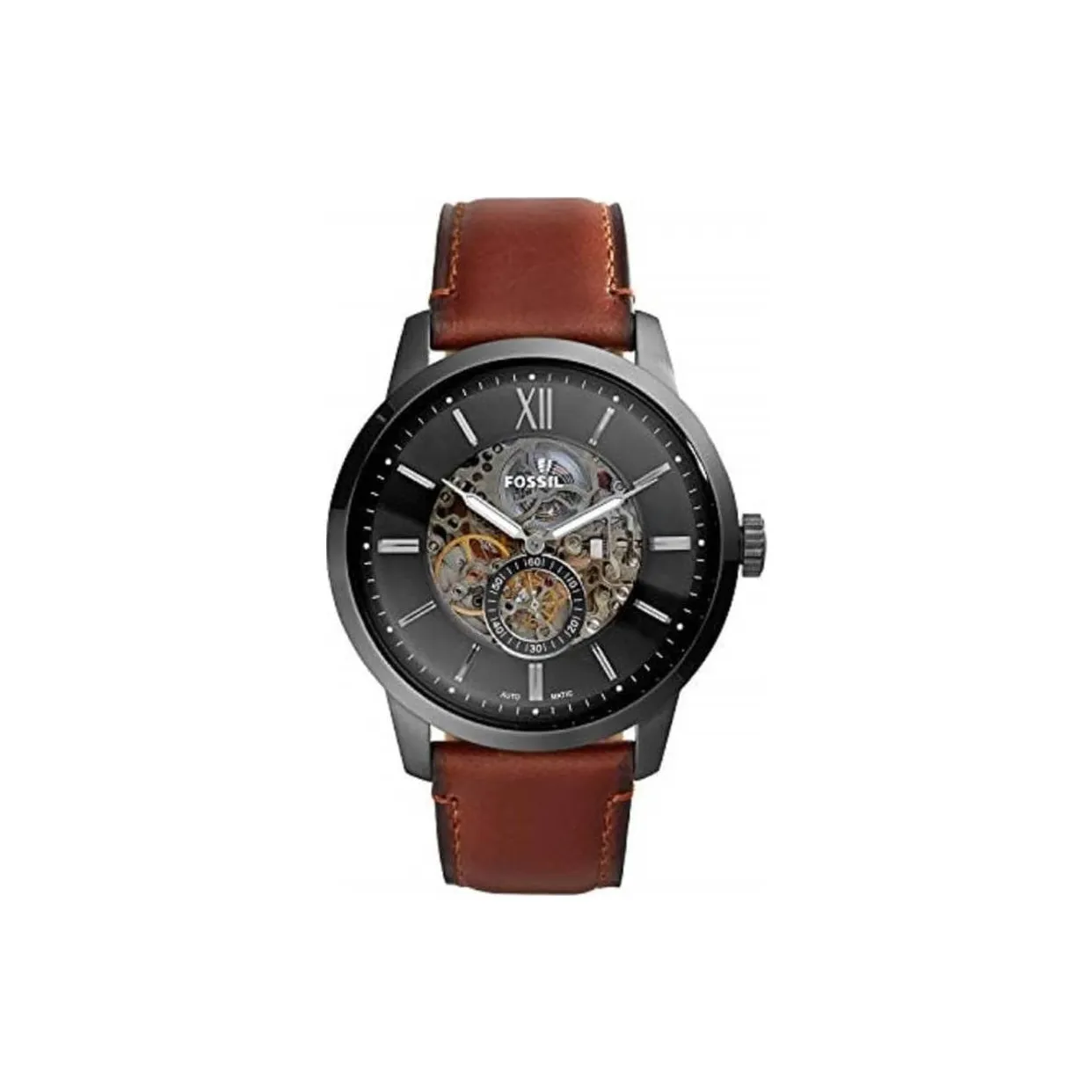 FOSSIL Wrist Watch Automatic Mechanical Movement Black Dial Men's Watches
