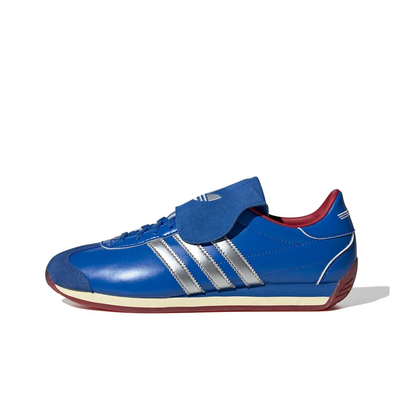 YESEYESEE x Adidas Originals COUNTRY OG Slip-resistant Abrasion-resistant Low Top Casual Shoes Unisex Blue Silver YESEYESEE x Adidas Originals COUNTRY OG Противоскользящий устойчивый к истиранию низкий топ повседневная обувь унисекс синий серебряный