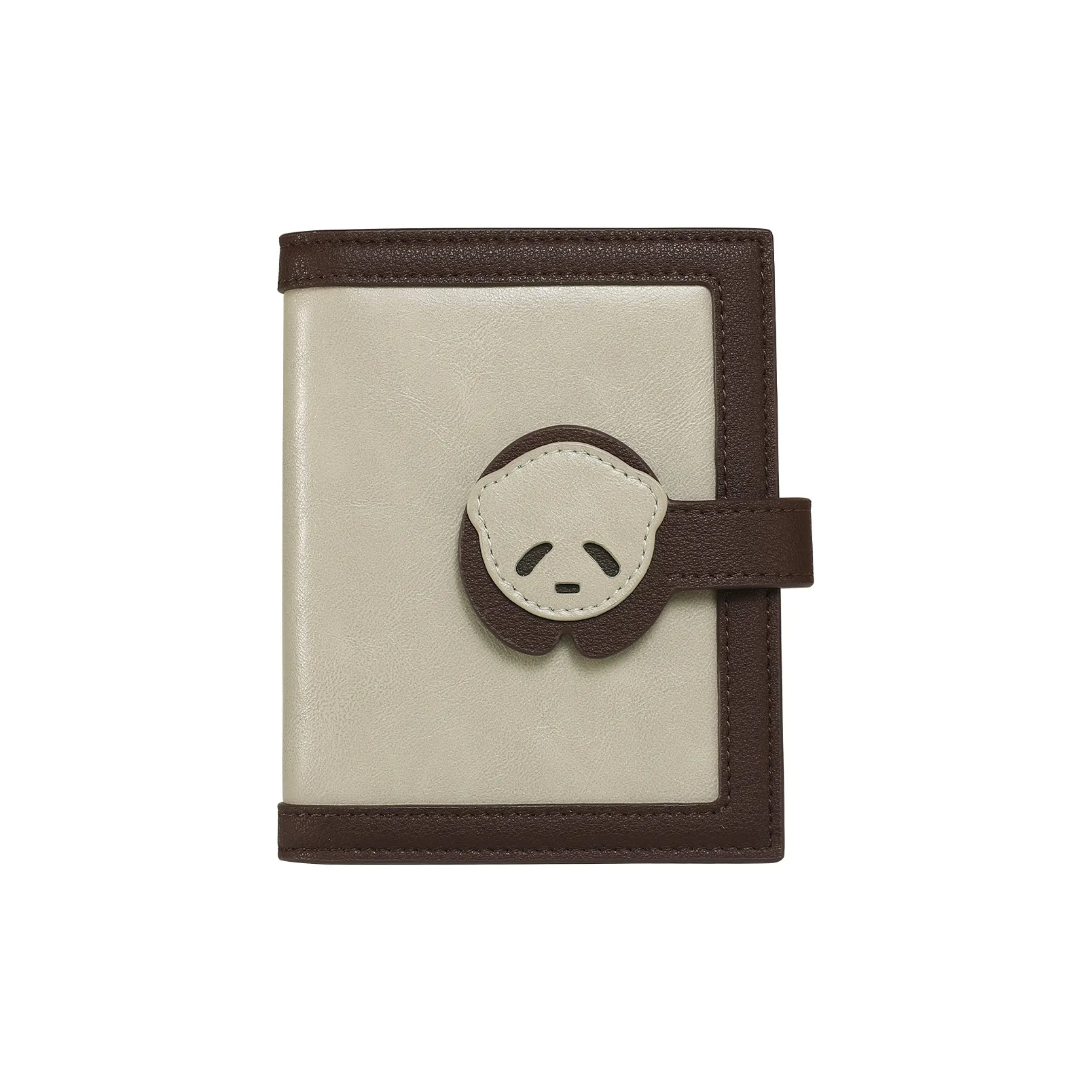 Miao Di Wallets Coconut Milk Brown