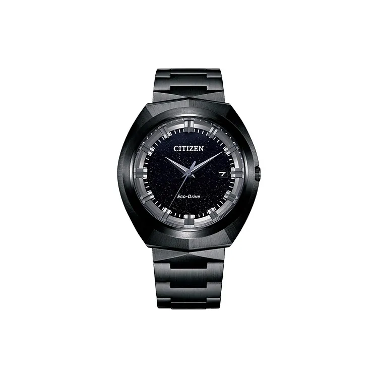 CITIZEN Светильник Кварцевый механизм Мужские часы Ecology Drive Collection 42мм*42мм*12мм Черный