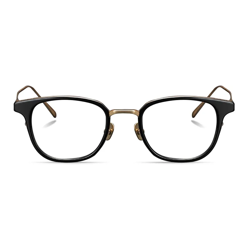 BOELEO Пластиковая оправа Чистый титан Овал OPTICAL Очки Мужской