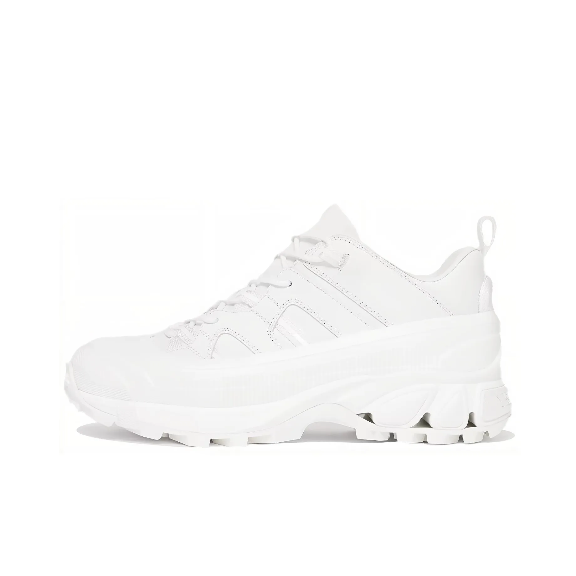 Burberry Arthur Cushioning Lightweight Height Increasing Low Top Casual Shoes Women's White