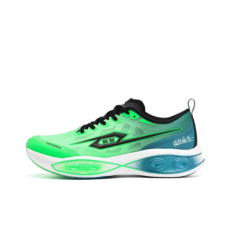 TANSHEZHE ZhuiFeng Running Shoes Unisex Low Top Snow Teal