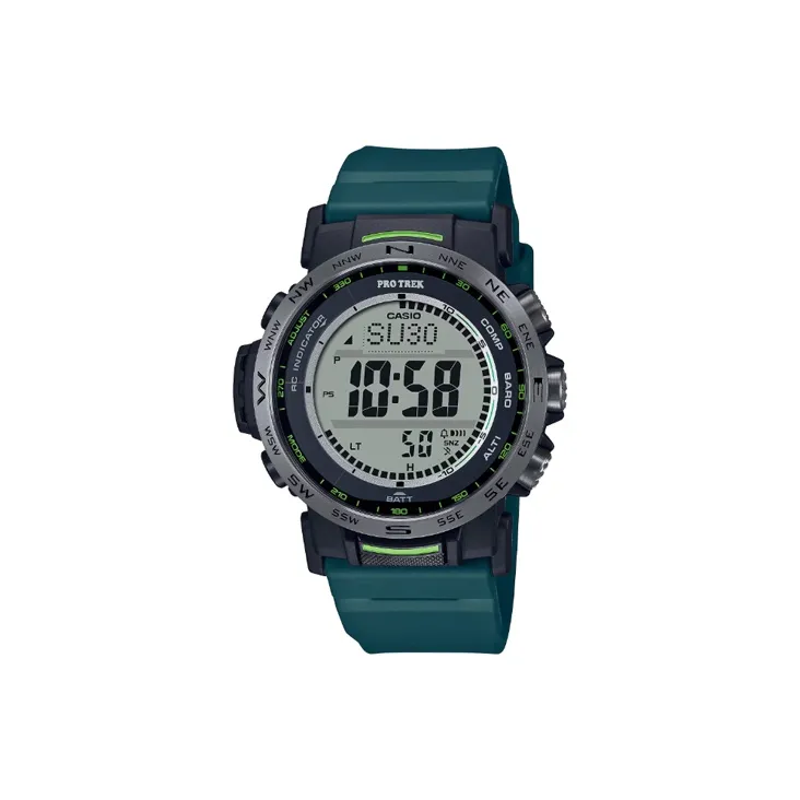 CASIO PRO TREK Кварцевый механизм Смольный ремешок Часы Мужские PRW 35Y 3JF
