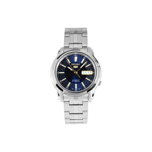 SEIKO Автоматический Механический Movement Унисекс SEIKO5 Часы 38 мм Синий