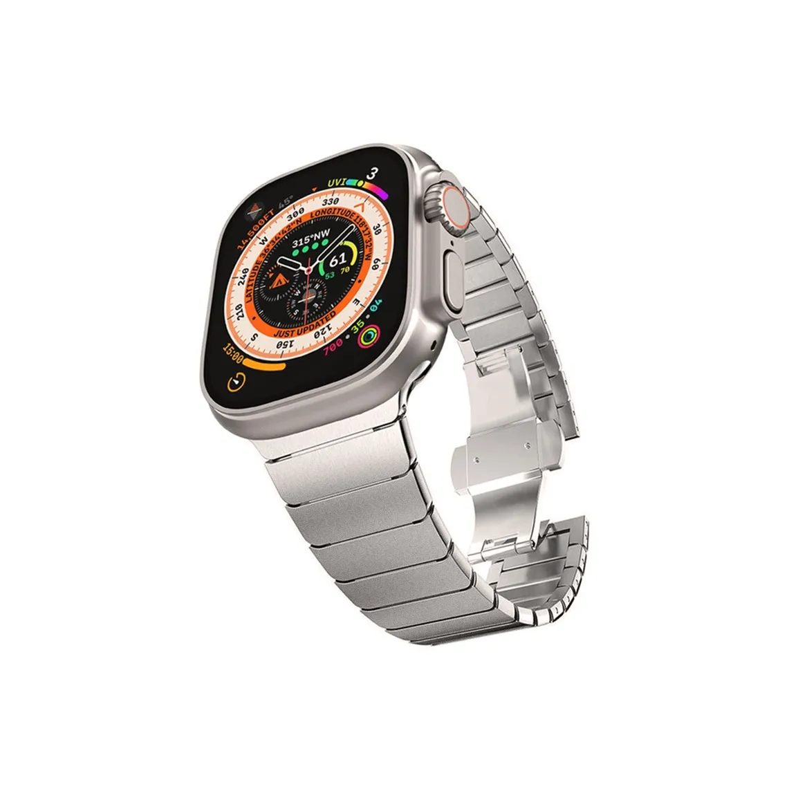 Часы Biaodaige Полоска Apple Совместимость MADE OF Стальной