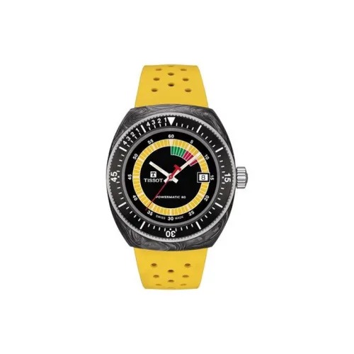 Tissot Автоматический Механический Movement Мужские Часы Stellar Series 41 мм Черные
