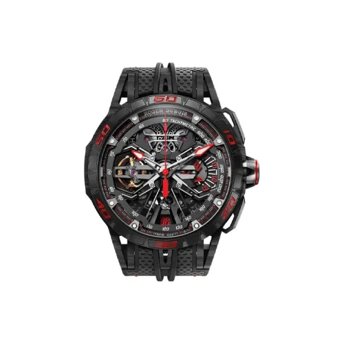 Roger Dubuis Автоматический Механический Движение Мужские Часы 45 мм Вырез
