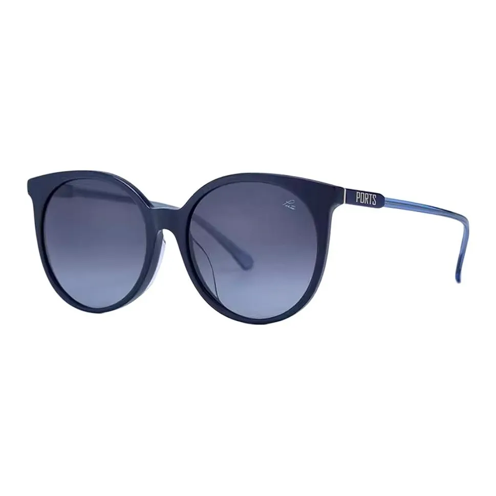 PORTS Oval Sunglasses Women's Blue