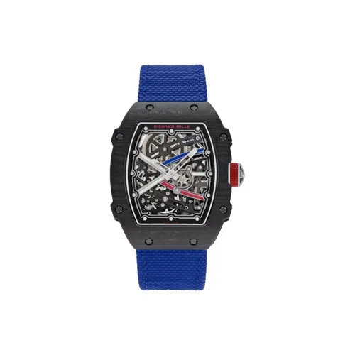 RICHARD MILLE Автоматический Механический Часы Мужские Movement 38,7 мм Черные
