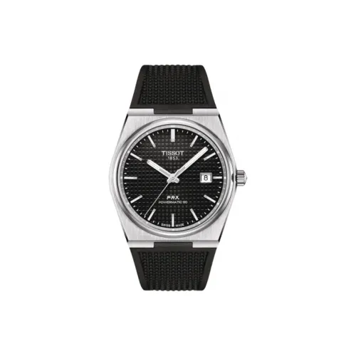 Tissot Автоматический Механический Movement Мужские PRX Super Player Series Часы 40 мм Черные