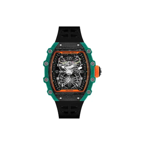 RICHARD MILLE Ручной Механический Движение Мужские Часы 42,68 мм Черный