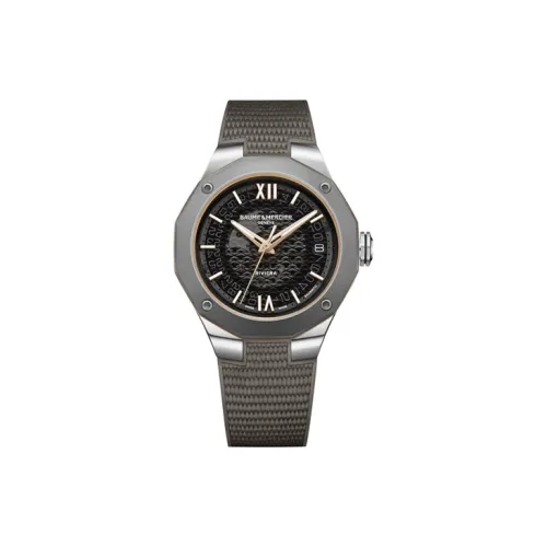Baume & Mercier Автоматический Механический Movement Мужские Часы Ривера Серия Черные