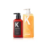 소프트 럭셔리 샴푸 500ml + 향기 퀵샌드 겉감 워시 500ml