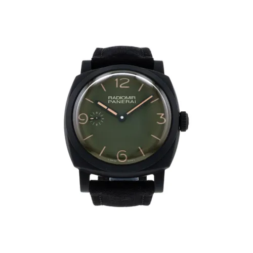 PANERAI Ручной Механический Movement Мужские RADIOMIR В избранном Часы 48 мм Зеленый