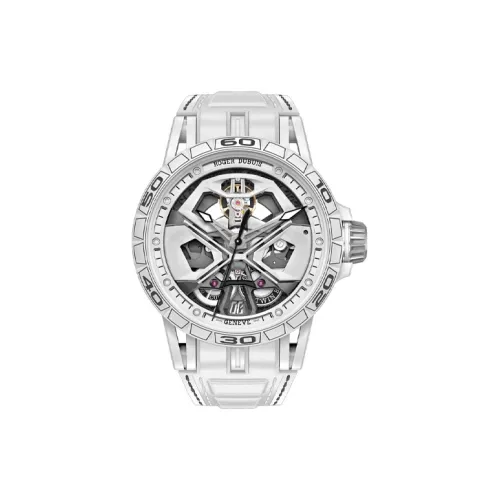 Roger Dubuis Автоматический Механический Movement Мужские Kings Racing Series Часы 45 мм с вырезом