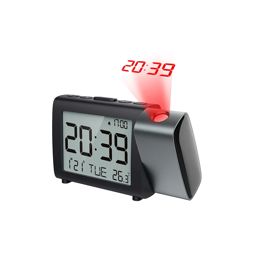 HENSE Electronic Механизм ABS Будильник Унисекс Черный HA5282