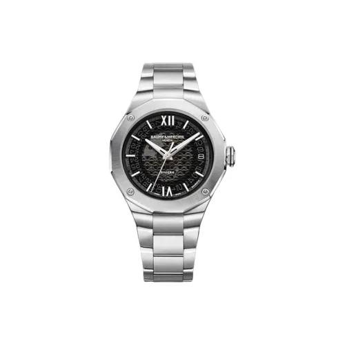 Baume & Mercier Автоматический Механический Movement Мужские Часы Rivera Series 39 мм Черные