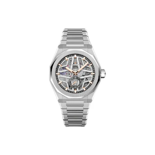 ZENITH Автоматический Механический Movement Мужские Часы Defy Collection 41 мм с Вырезом