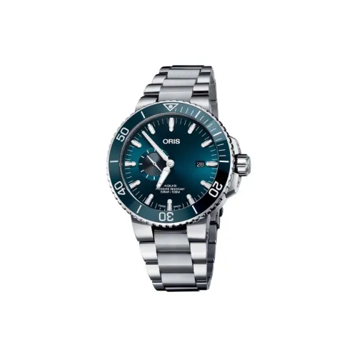 Oris Автоматический Механический Movement Мужские Часы Aquis Series 45,5 мм Синие