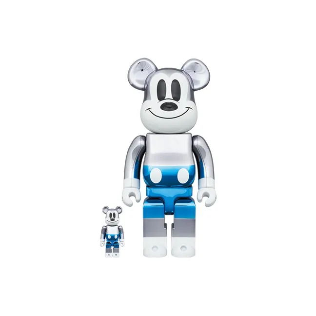 BE@RBRICK X Disney Fragmentdesign Mickey Mouse Blue Ver.