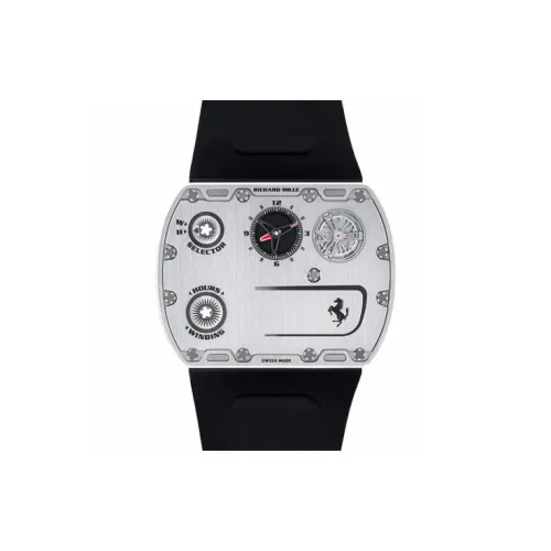 RICHARD MILLE Ручной Механический Движение Мужские Часы 51 мм Серый