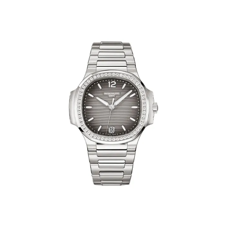 PATEK PHILIPPE Sporty Elegant NAUTILUS Series Nautilus Automatic Mechanical Movement Women's Watch 35.2mm Gray Dial