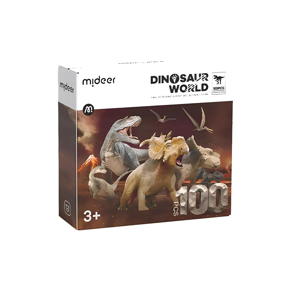 MIDEER Олень Детский Динозавр Toy 24 Пачка Имитация Животных Тираннозавр Рекс Наборы Одежды Коробка Игрушки