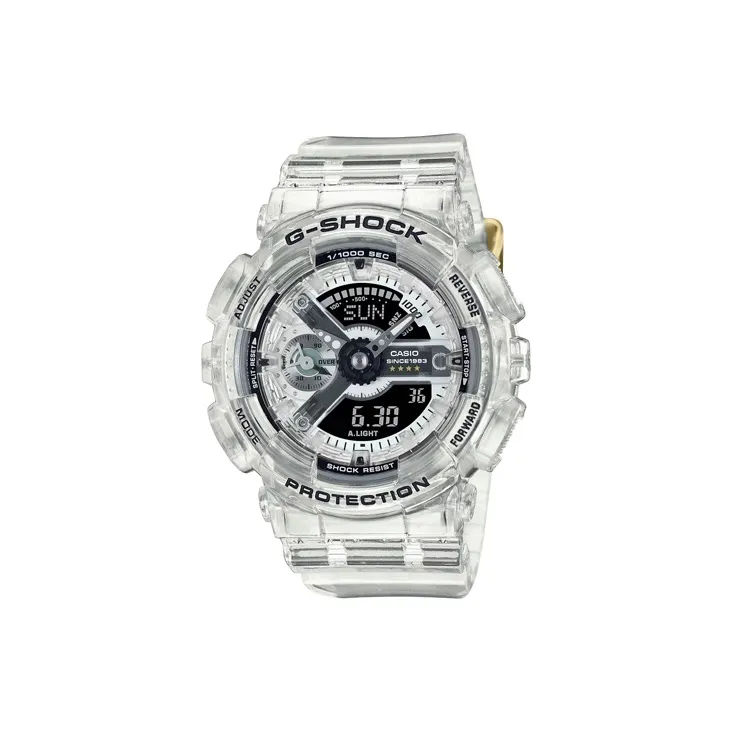 CASIO Кварцевый Movement Женские Часы Liquid Crystal/Analog Dual Display Series 49mm*45,9mm*15,8mm Черные