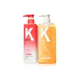 향기 Softening Shampoo 500ml + 향기 퀵샌드 겉감 Wash 500ml