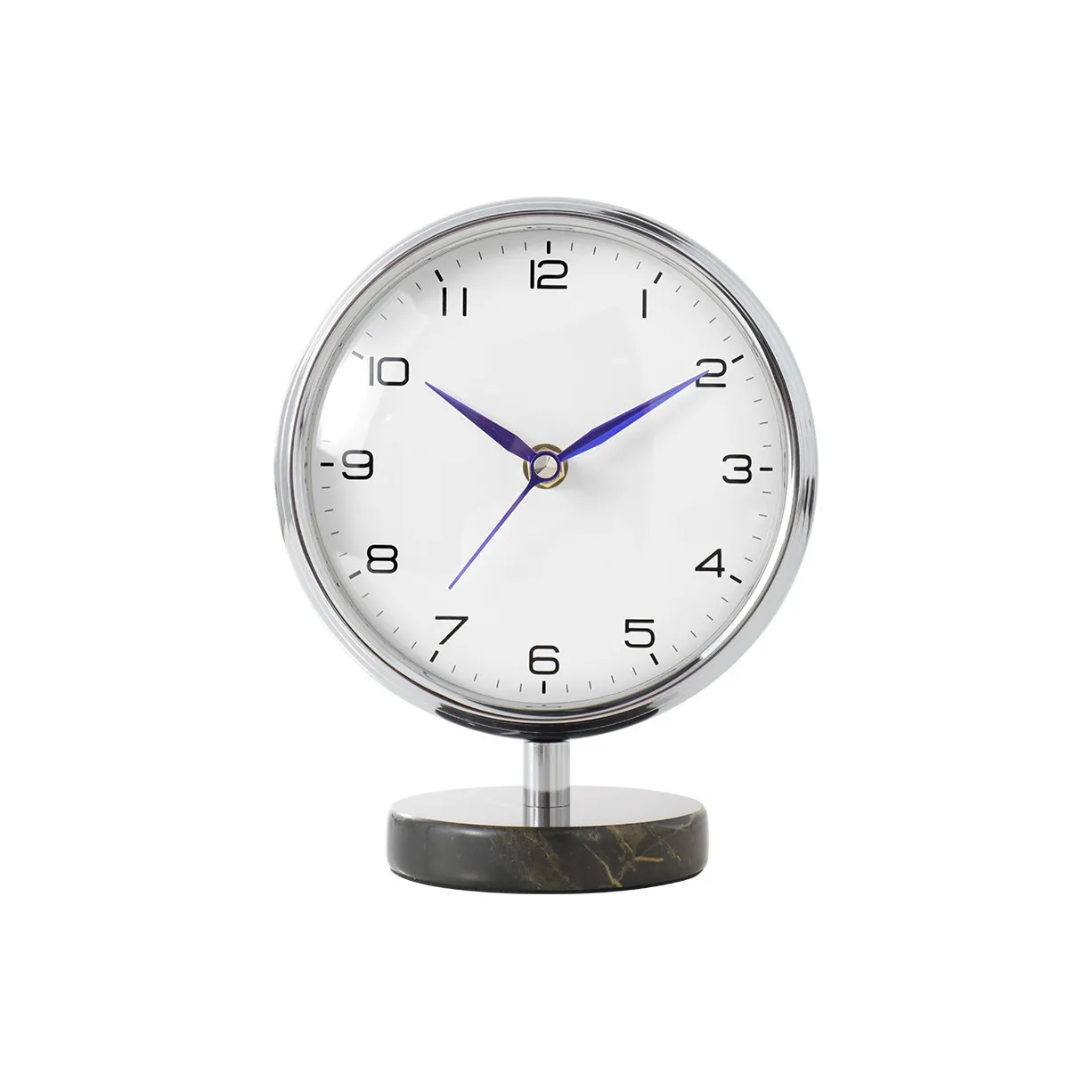 HENSE Кварцевый механизм настольные часы унисекс белый циферблат модель HD8092