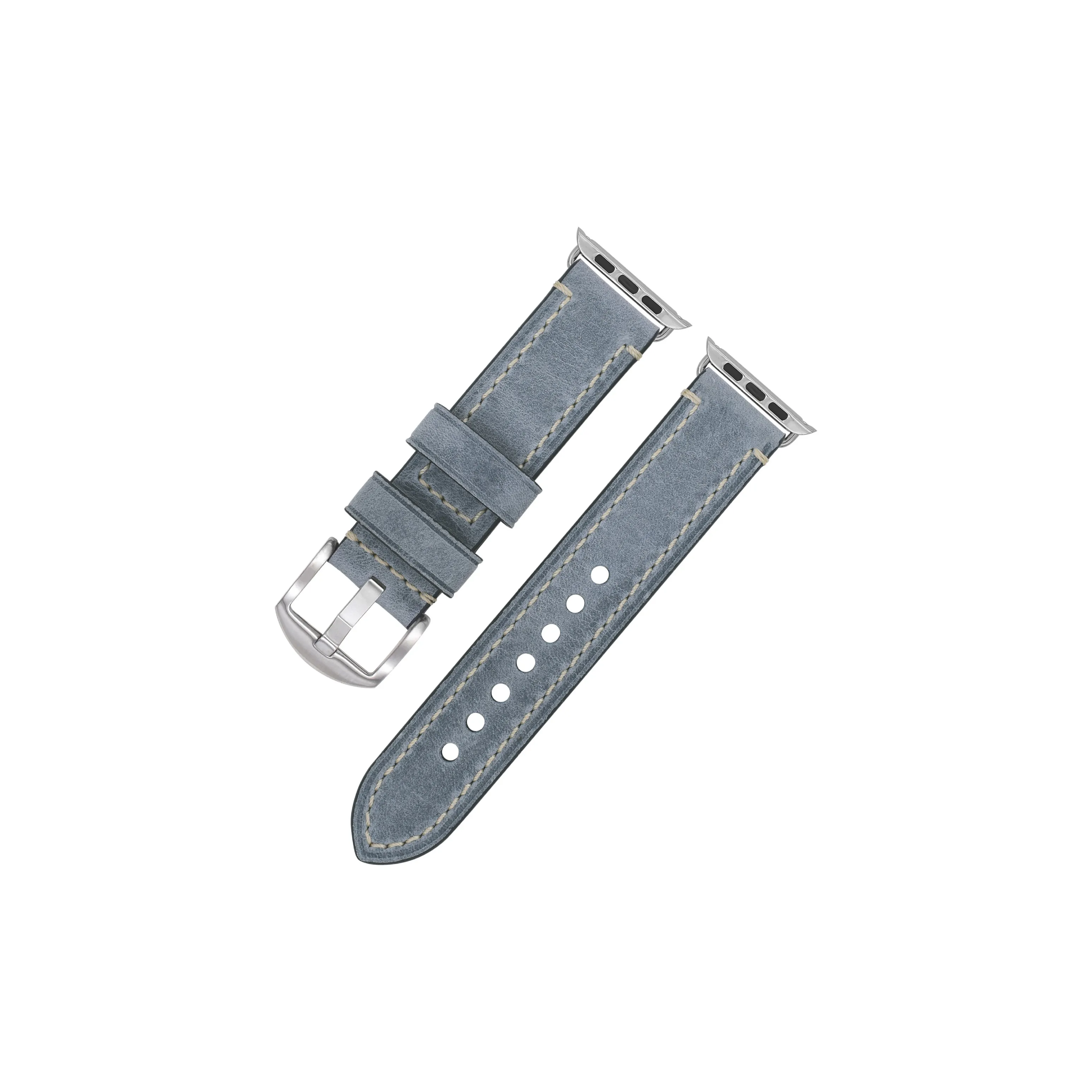 IBOANN Ремешок Apple Совместимость Натуральная кожа Материал 205 мм